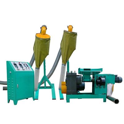 เครื่องอัดขึ้นรูปฟิล์มพลาสติกด้วยแม่เหล็กไฟฟ้าสำหรับการรีไซเคิล PVC